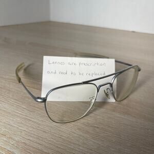 Randolph Engineering 5 1/2 Sunglasses Aviator Matte Chrome AF-52-20